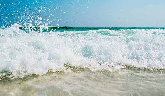 Meer, Wasser und Strand
